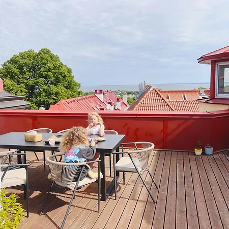 Rooftop Terrace Old Town - Breathtaking Views 아파트 탈린