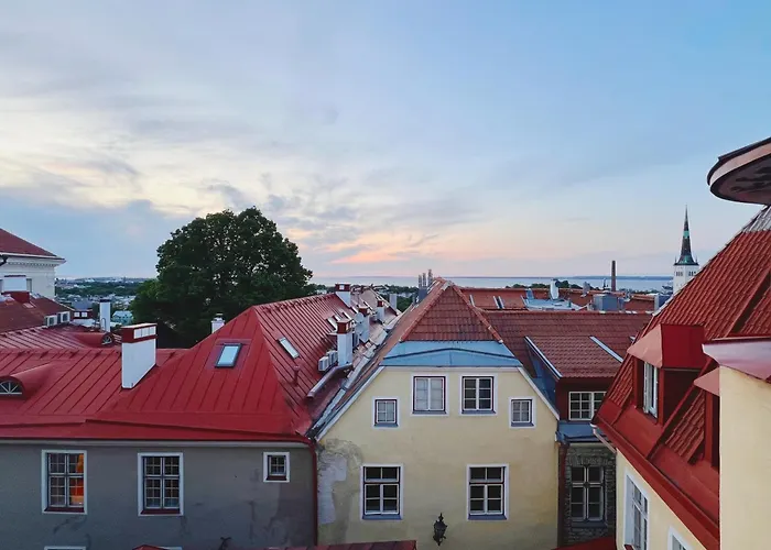 Old Town Escape With Stunning Skyline - Spacious 2bed 公寓 塔林